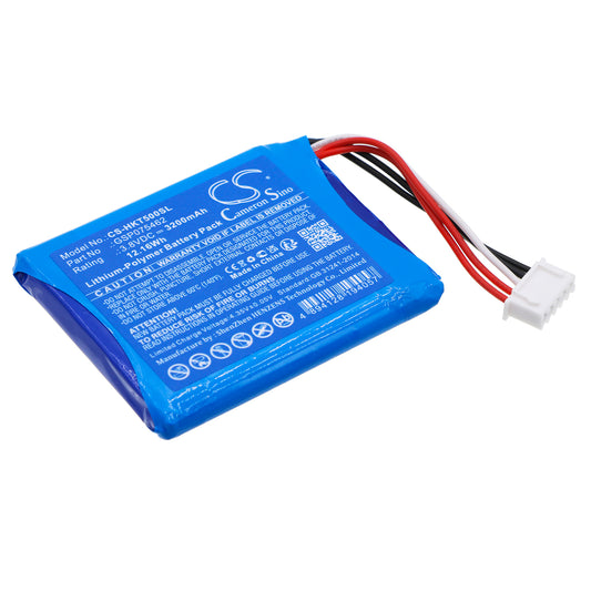 Replacement Battery for Harman/Kardon  HTRAVBLK-00050 – 3200mAh / 12.16Wh