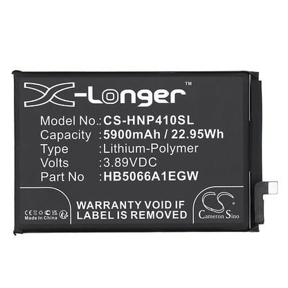 Replacement Battery for Honor  Changwan 40 Plus – Mobile, SmartPhone – 5900mAh / 22.95Wh / 3.89V