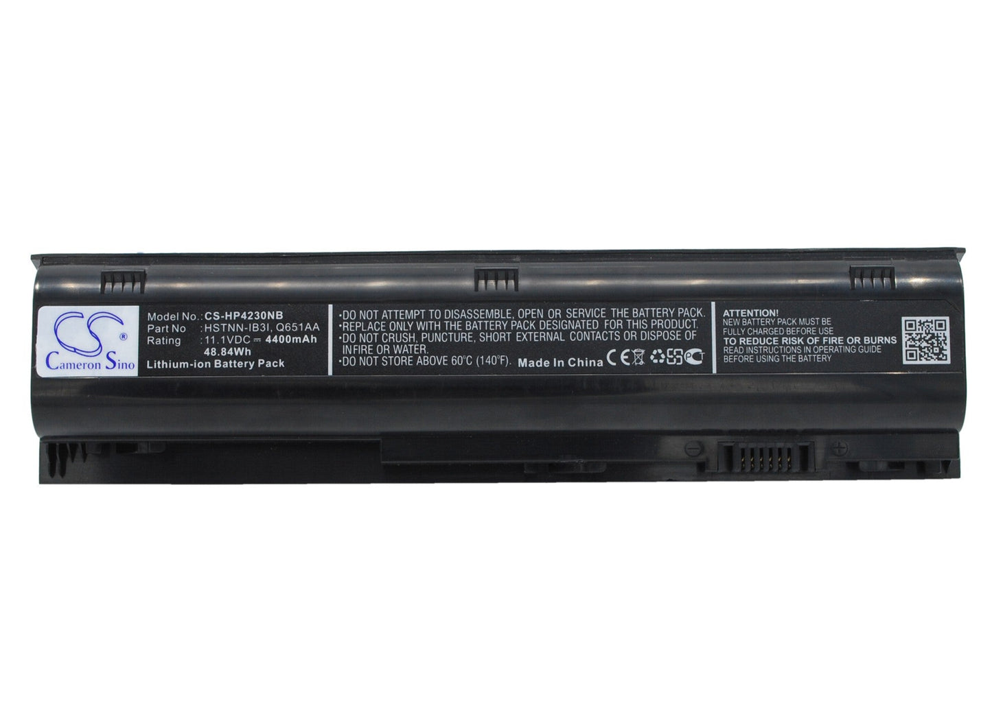 Replacement Battery for HP  ProBook 4230s – Notebook, Laptop – 4400mAh / 48.84Wh / 11.1V
