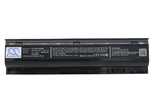 Replacement Battery for HP  ProBook 4230s – Notebook, Laptop – 4400mAh / 48.84Wh / 11.1V