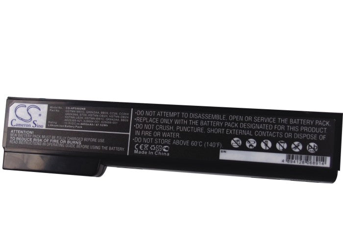 Replacement Battery for HP  6360t Mobile Thin Client – Notebook, Laptop – 4400mAh/47.52Wh / 10.8V