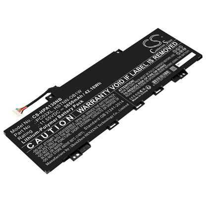 Replacement Battery for HP  Pavilion Aero 13 be0097nr – Notebook, Laptop – 3650mAh / 42.16Wh / 11.55V