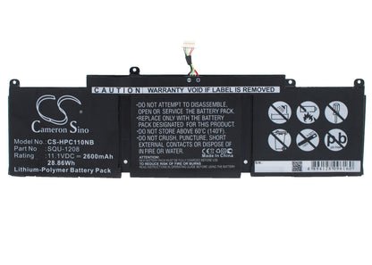 Replacement Battery for HP  Chromebook 11 – Notebook, Laptop – 2600mAh / 28.86Wh / 11.1V