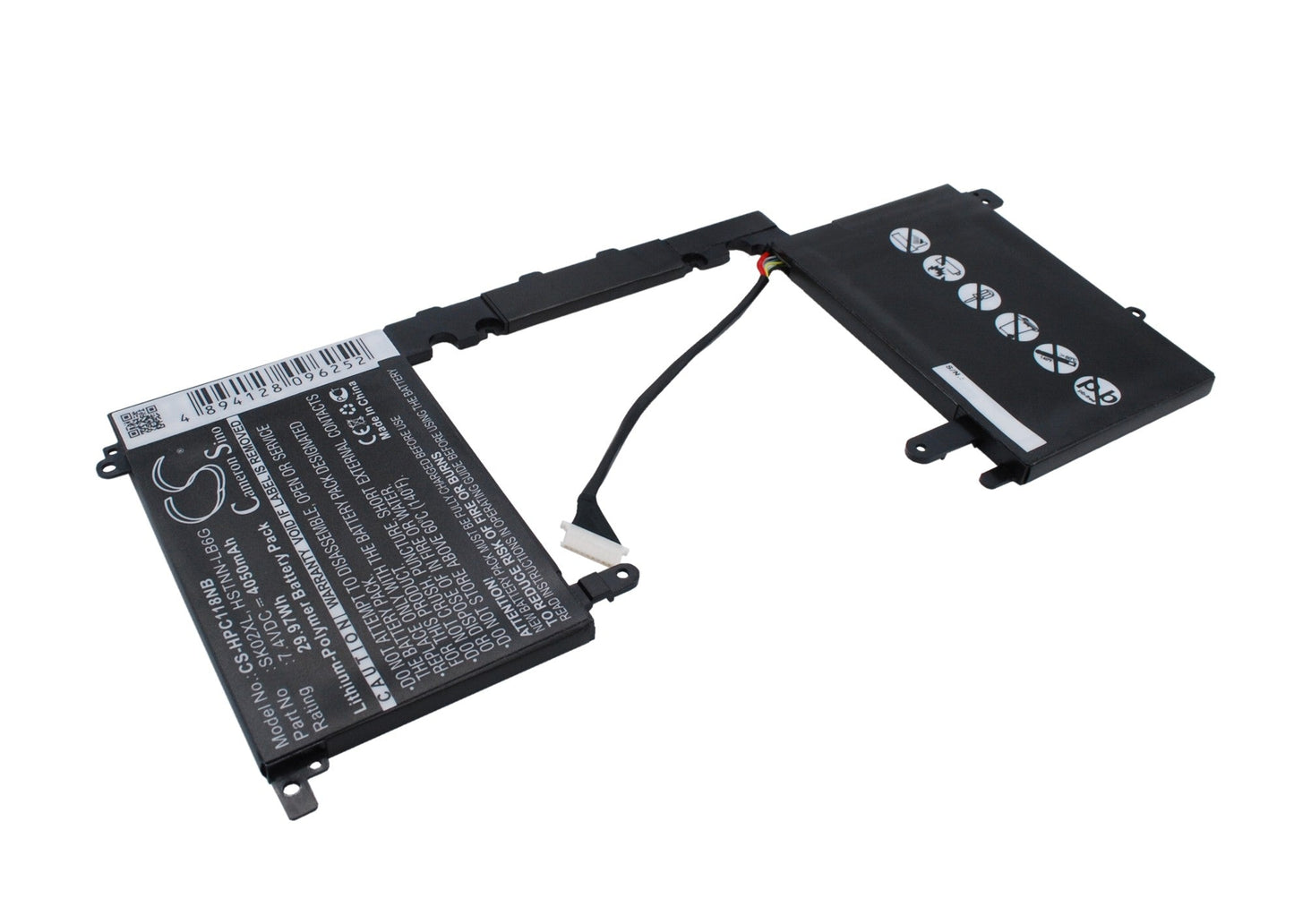 Replacement Battery for HP  Pavilion 13-R001XX X2 Detachab – Notebook, Laptop – 4050mAh / 29.97Wh / 7.4V