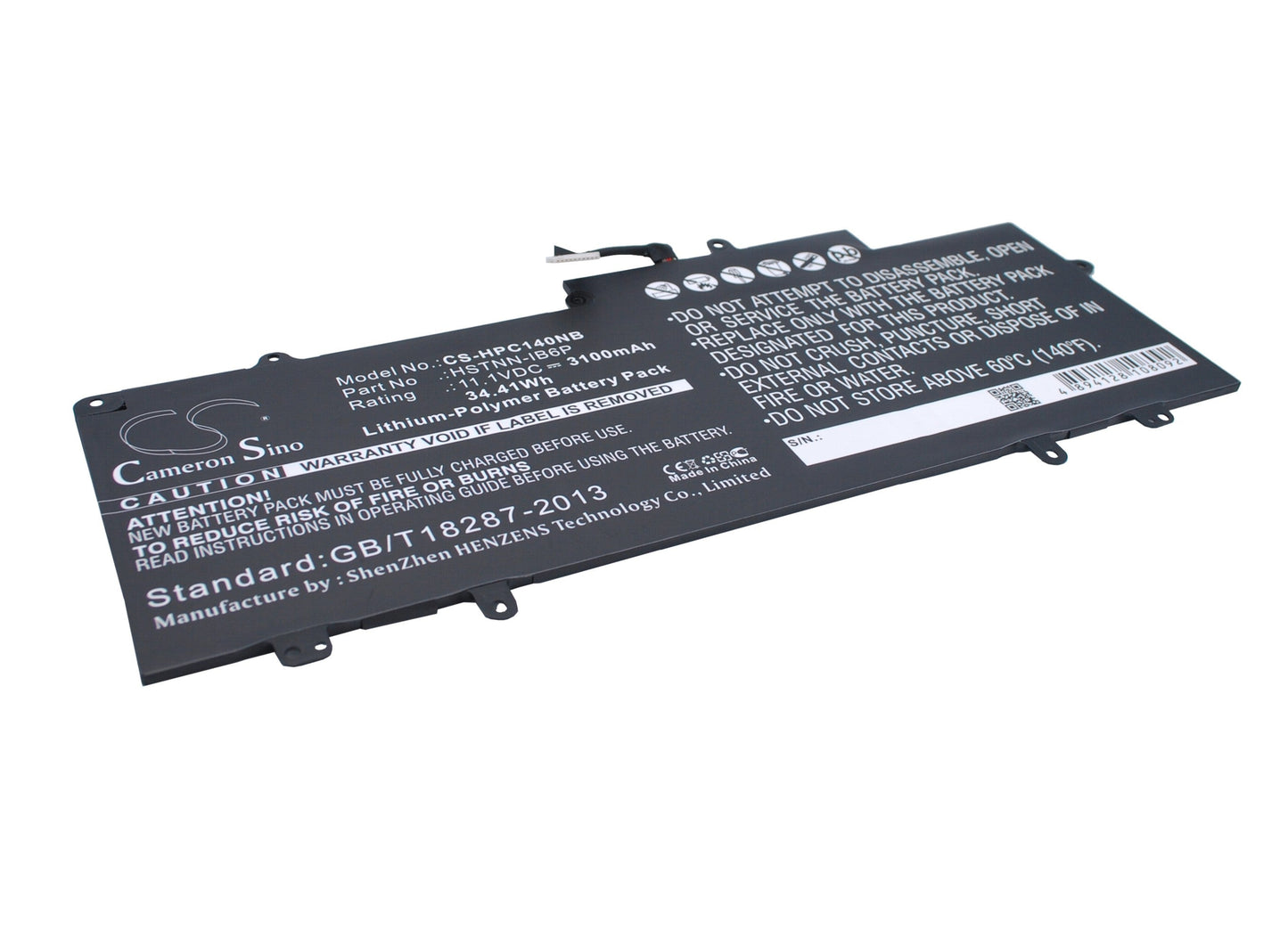 Replacement Battery for HP  Chromebook 14 14-x010nr Series – Notebook, Laptop – 3100mAh / 34.41Wh / 11.1V