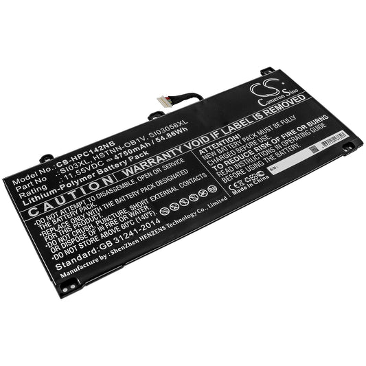 Replacement Battery for HP  Chromebook 14B – Notebook, Laptop – 4750mAh / 54.86Wh / 11.55V