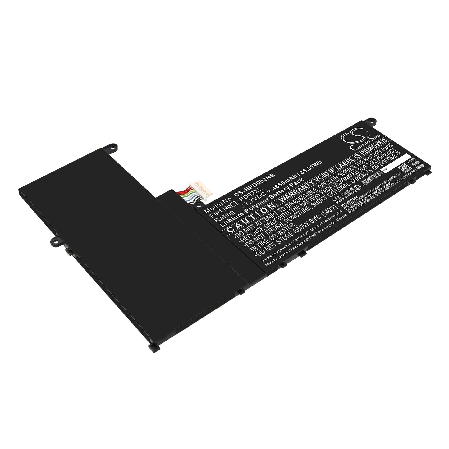 Replacement Battery for HP  – Notebook, Laptop – 4650mAh / 35.81Wh / 7.7V