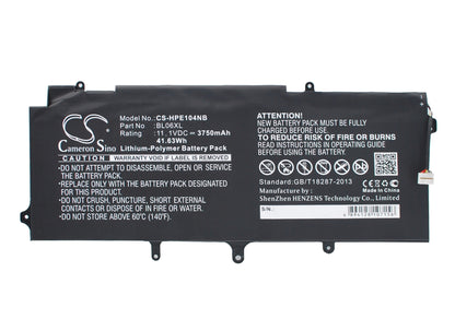 Replacement Battery for HP  EliteBook 1040 – Notebook, Laptop – 3750mAh / 41.63Wh / 11.1V