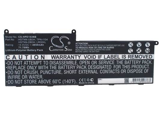 Replacement Battery for HP  15-3300 – Notebook, Laptop – 4850mAH / 71.78Wh / 14.8V