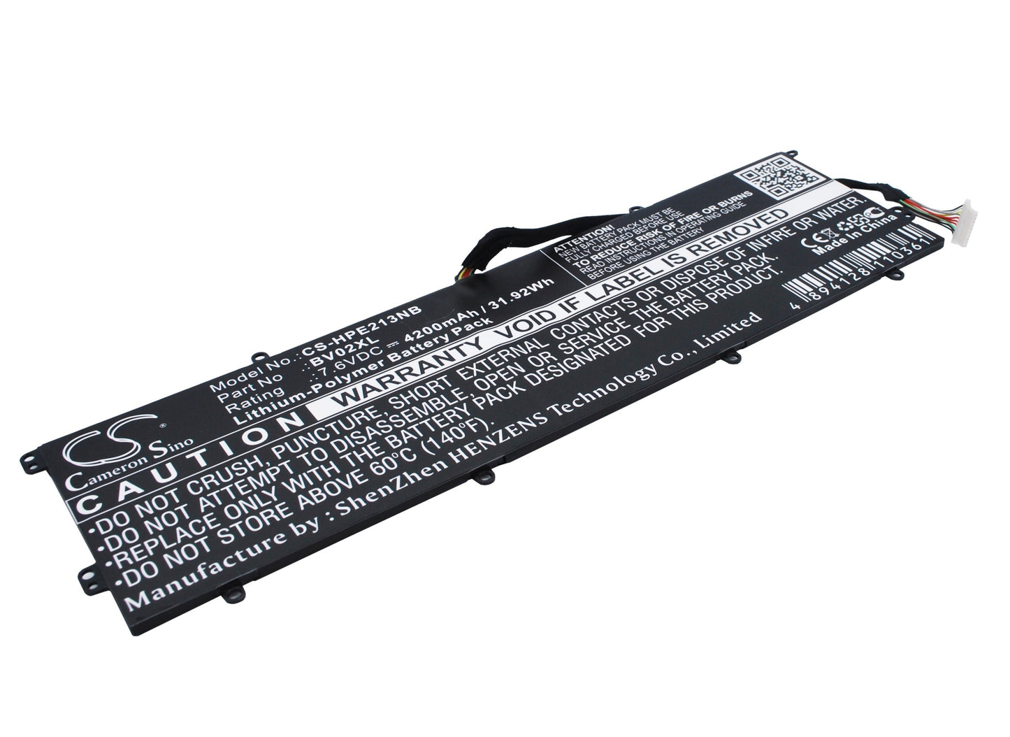 Replacement Battery for HP  Envy 13-j000 – Notebook, Laptop – 4200mAh / 31.92Wh / 7.6V
