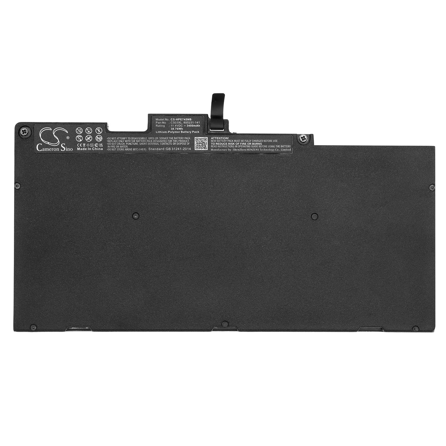 Replacement Battery for HP  EliteBook 745 G3 – Notebook, Laptop – 3400mAh / 38.76Wh / 11.4V
