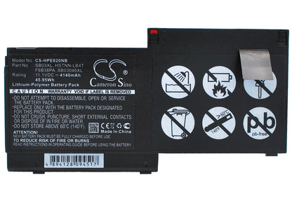 Replacement Battery for HP  EliteBook 720 G1(J8X18AA) – Notebook, Laptop – 4140mAh / 45.95Wh / 11.1V