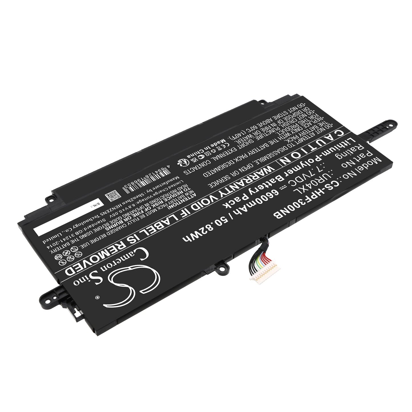 Replacement Battery for HP  Elite Dragonfly Folio G3 – Notebook, Laptop – 6600mAh / 50.82Wh / 7.7V