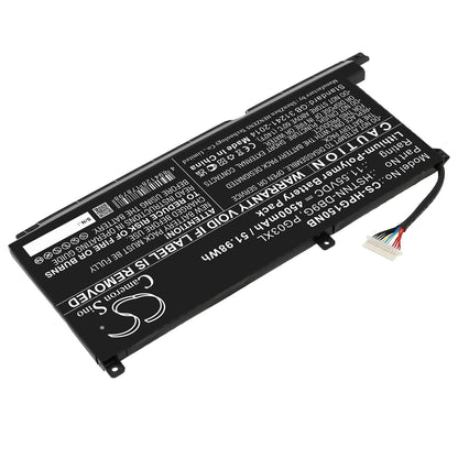 Replacement Battery for HP  Gaming Pavilion 15-dk0001ne – Notebook, Laptop – 4500mAh / 51.98Wh / 11.55V