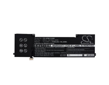 Replacement Battery for HP  Omen 15 – Notebook, Laptop – 3700mAh / 56.24Wh / 15.2V