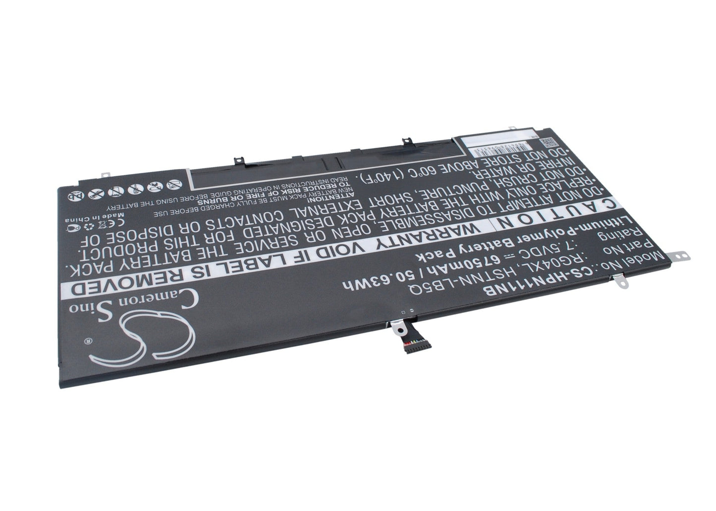 Replacement Battery for HP  Spectre 13 Pro Ultrabook – Notebook, Laptop – 6750mAh / 50.63Wh / 7.5V