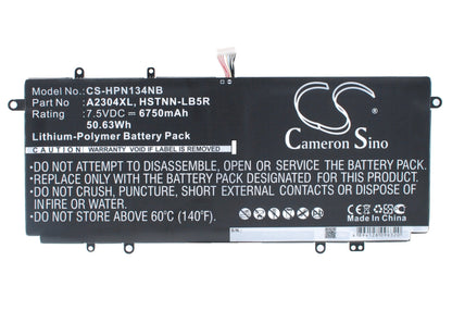 Replacement Battery for HP  Chromebook 14 – Notebook, Laptop – 6750mAh / 50.63Wh / 7.5V