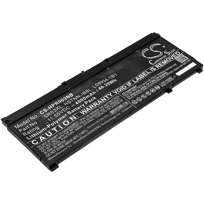Replacement Battery for HP  Envy x360 15-cn0000 – Notebook, Laptop – 4000mAh / 46.20Wh / 11.55V