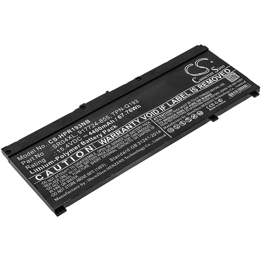 Replacement Battery for HP  15-CE007LA – Notebook, Laptop – 4400mAh / 67.76Wh / 15.4V