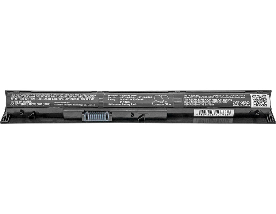 Replacement Battery for HP  15-K242TX – Notebook, Laptop – 2200mAh / 31.68Wh / 14.4V