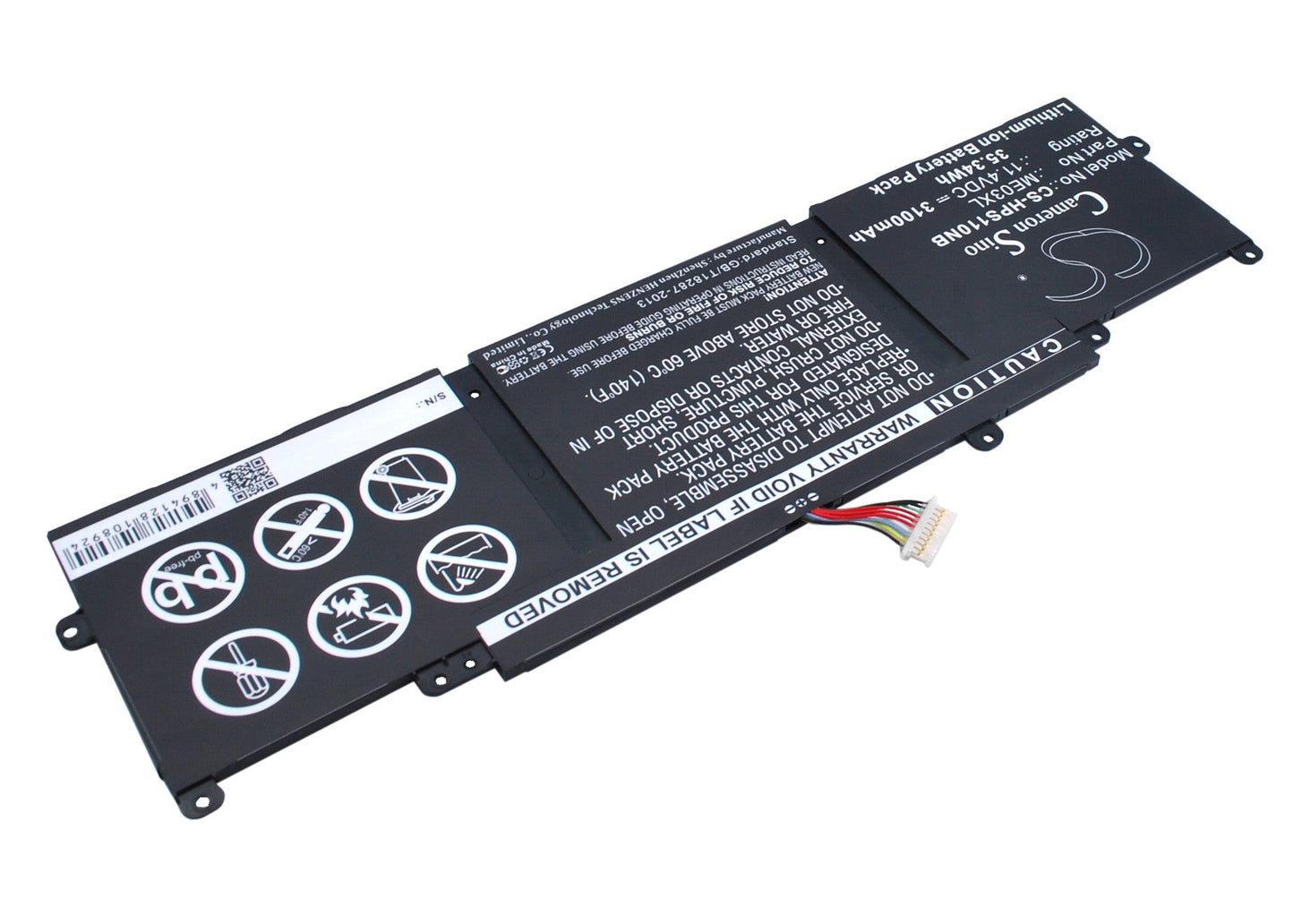 Replacement Battery for HP  11-D001TU – Notebook, Laptop – 3100mAh / 35.34Wh / 11.4V