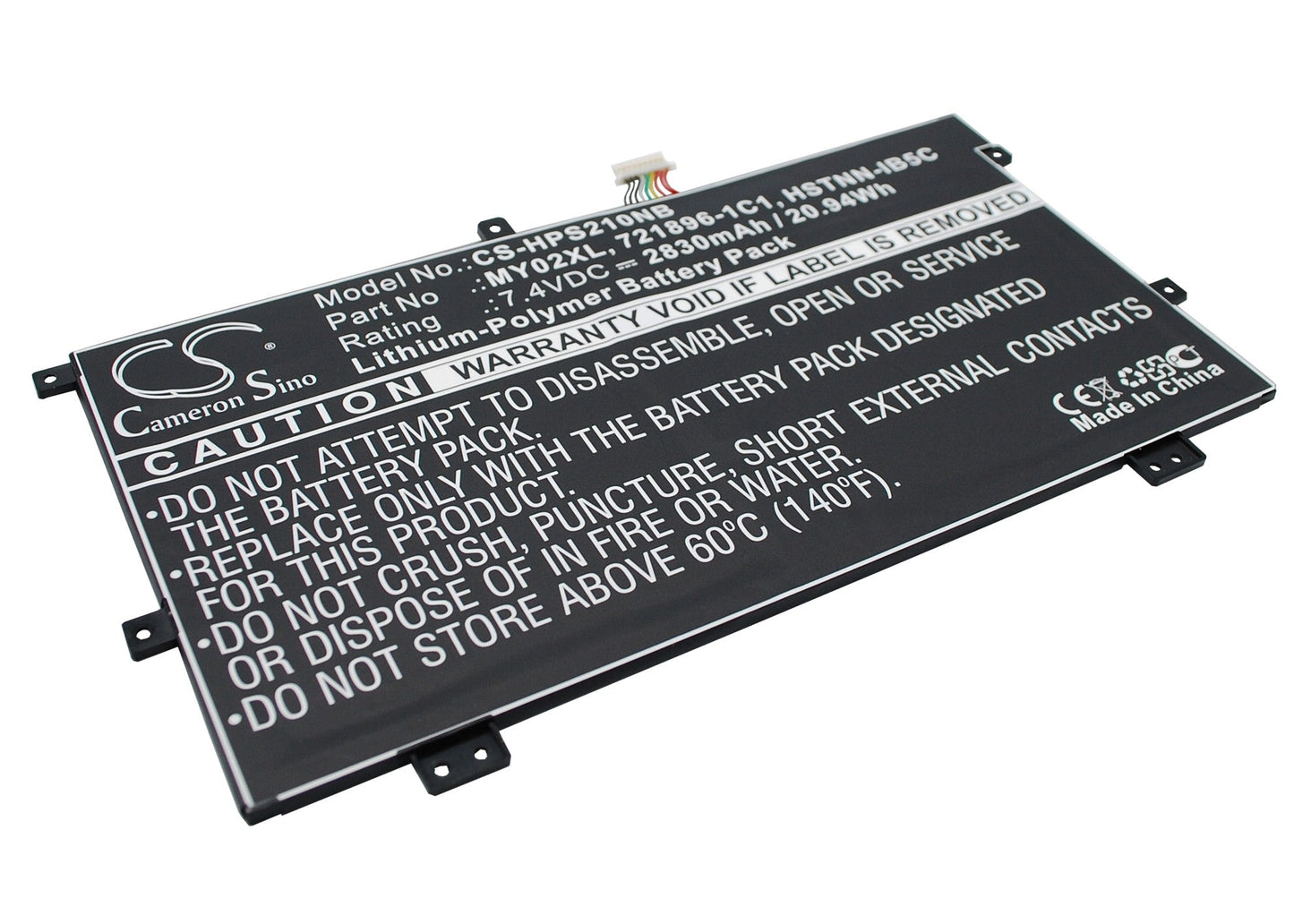 Replacement Battery for HP  Pavilion 11" – Notebook, Laptop – 2830mAh / 20.94Wh / 7.4V