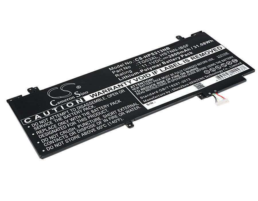 Replacement Battery for HP  Split X2 13-F – Notebook, Laptop – 2800mAh / 31.08Wh / 11.1V