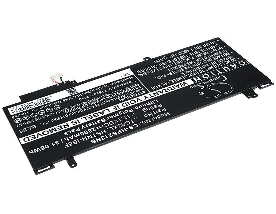 Replacement Battery for HP  Split X2 13-F – Notebook, Laptop – 2800mAh / 31.08Wh / 11.1V