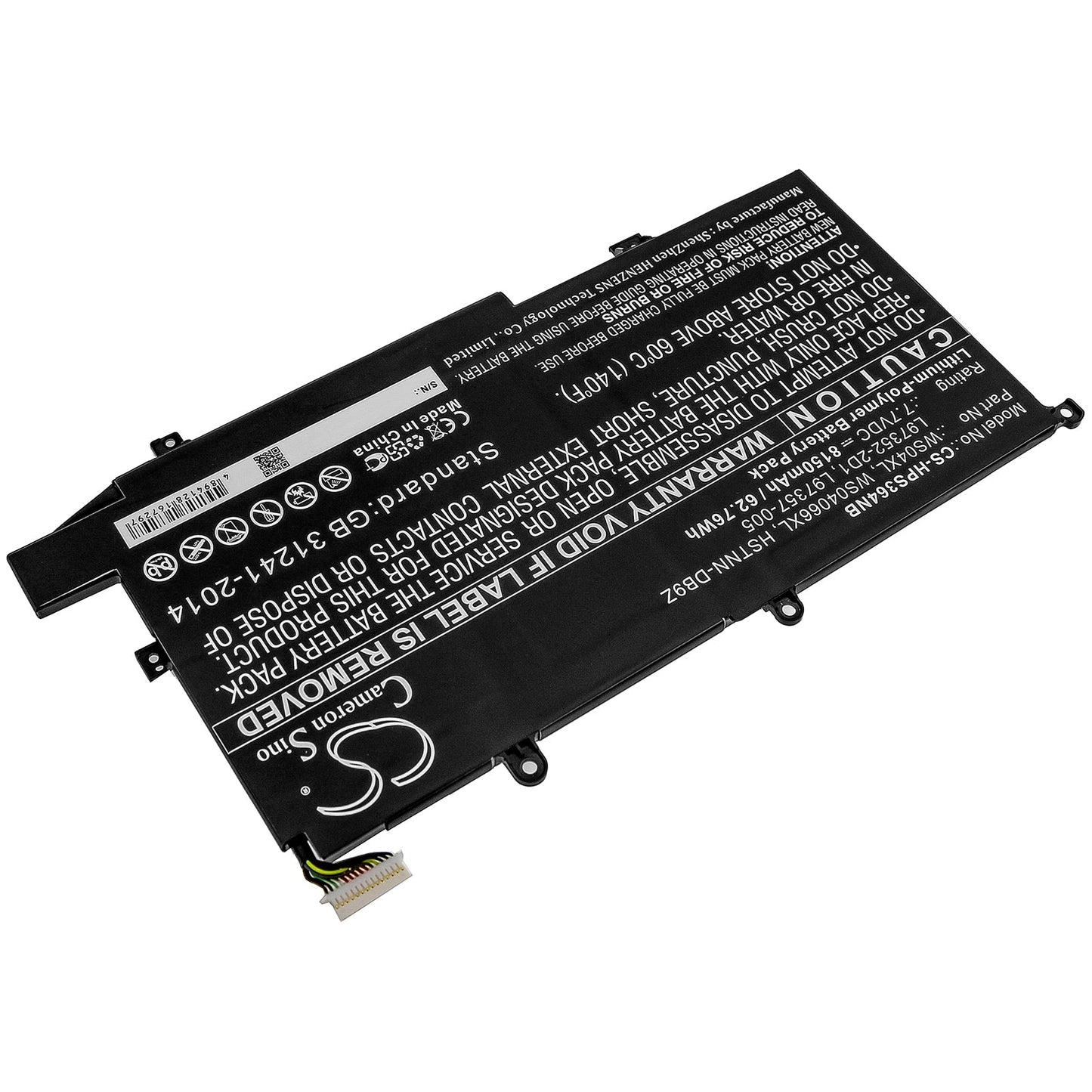 Replacement Battery for HP  Spectre x360 14-ea0002ni – Notebook, Laptop – 8150mAh / 62.76Wh / 7.7V