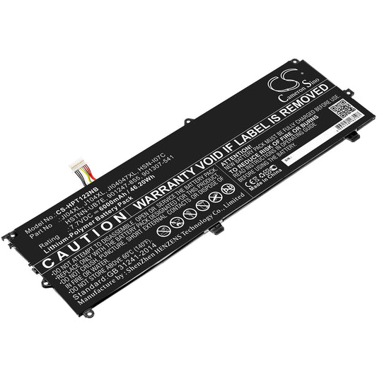 Replacement Battery for HP  Elite X2 1012 G2 – Notebook, Laptop – 6000mAh / 46.20Wh / 7.7V