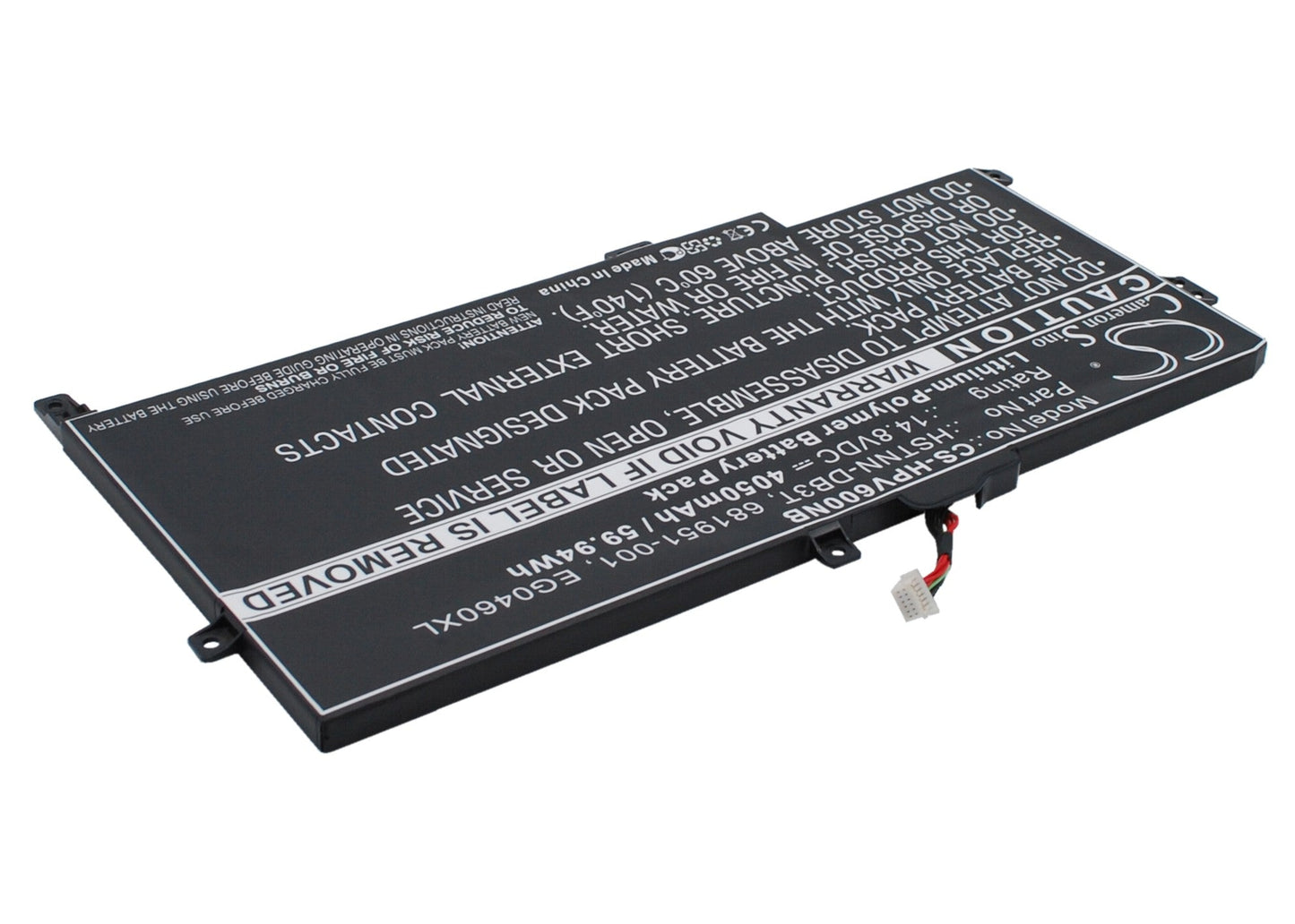 Replacement Battery for HP  6T-1000 CTO – Notebook, Laptop – 4050mAh / 59.94Wh / 14.8V