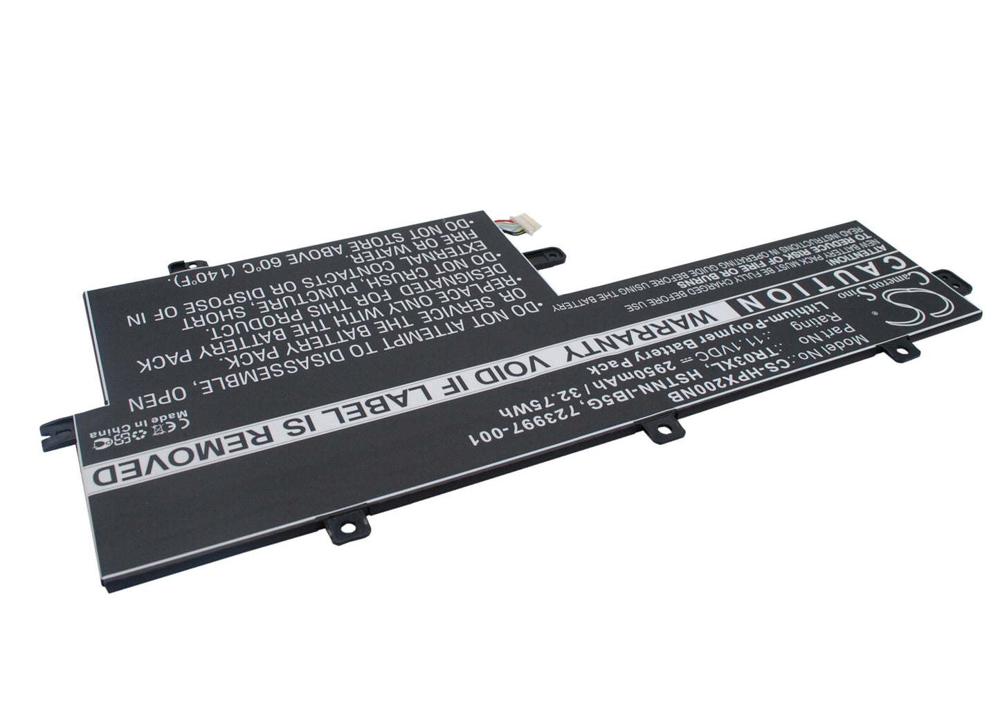 Replacement Battery for HP  Spectre 13 x2 Pro – Notebook, Laptop – 2950mAh / 32.75Wh / 11.1V