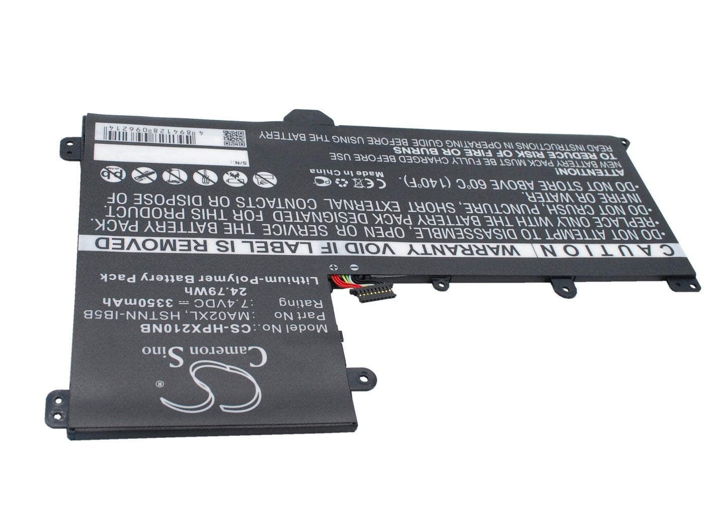 Replacement Battery for HP  SlateBook 10 X2 – Notebook, Laptop – 3350mAh / 24.79Wh / 7.40V