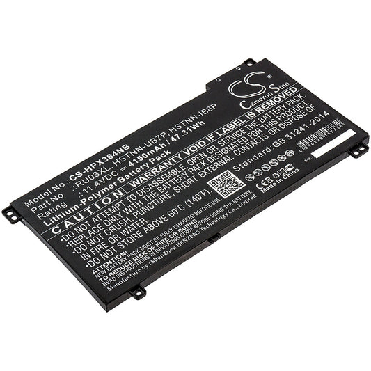 Replacement Battery for HP  ProBook x360 11 G3 – Notebook, Laptop – 4150mAh / 47.31Wh / 11.4V
