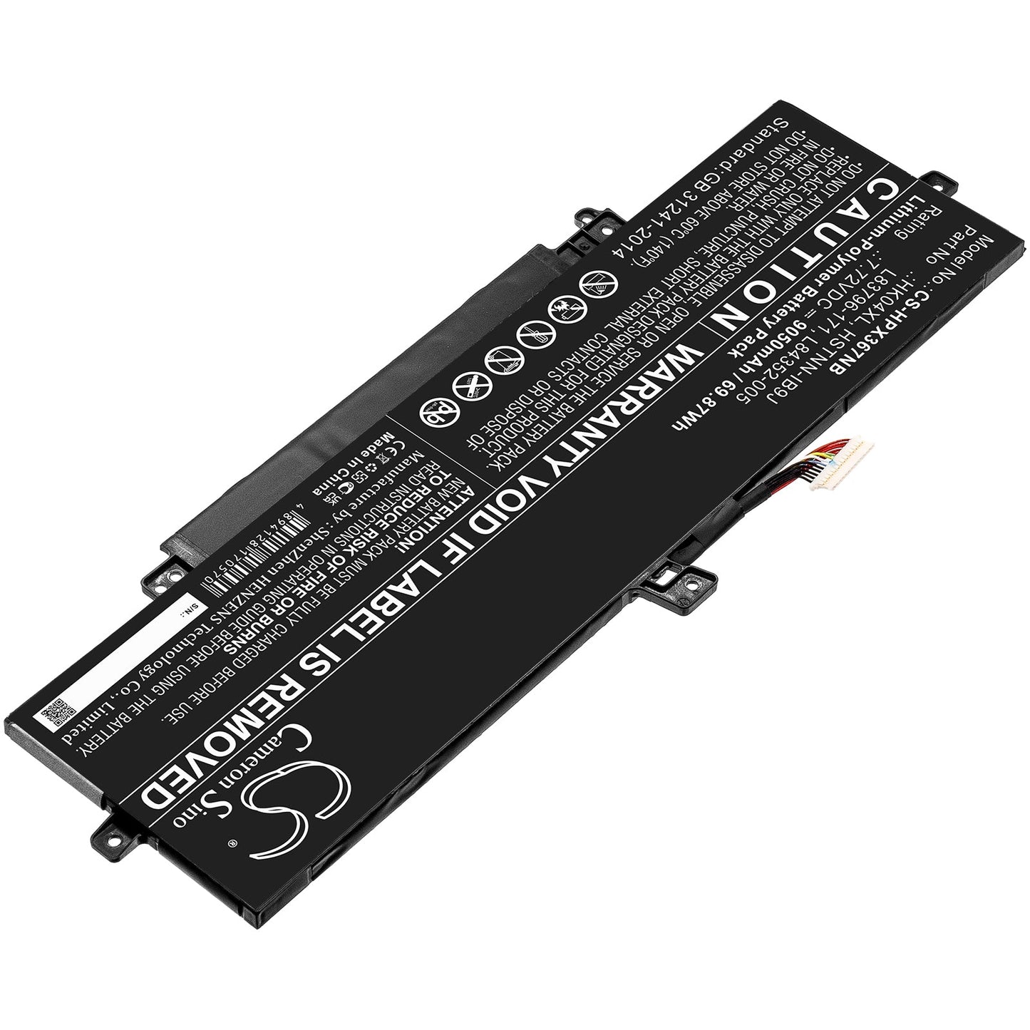 Replacement Battery for HP  EliteBook x360 1040 G7 – Notebook, Laptop – 9050mAh / 69.87Wh / 7.72V