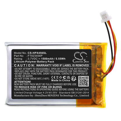 Replacement Battery for Steelseries  Arctis 9 – Wireless Headset – 1500mAh / 5.55Wh / 3.7V