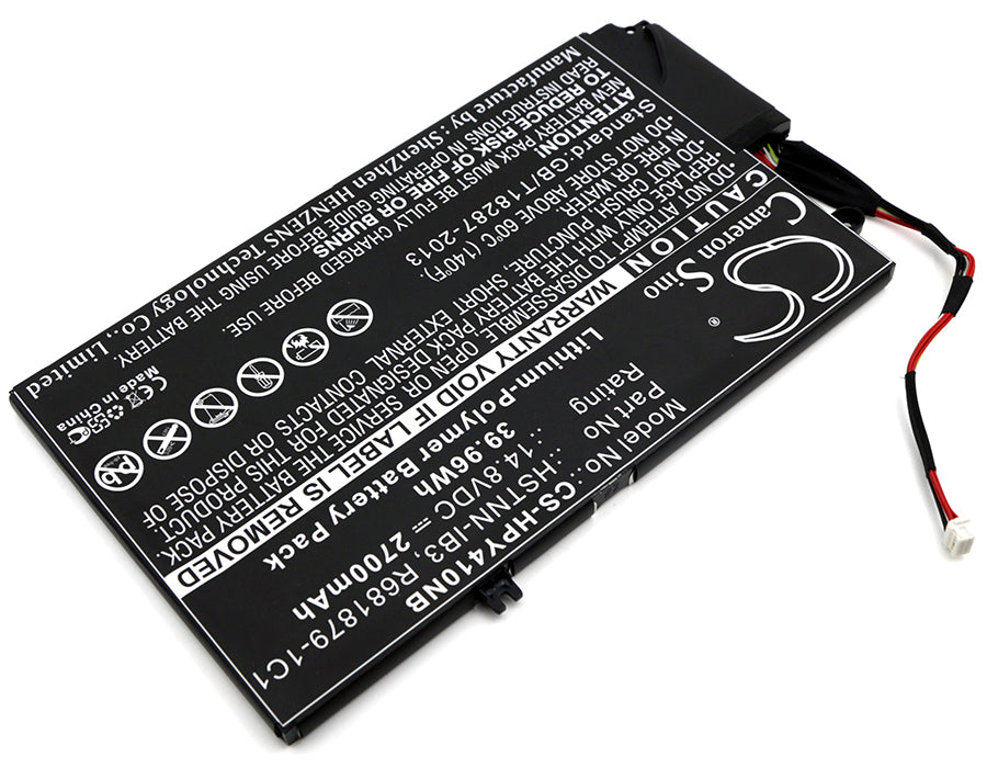 Replacement Battery for HP  EL04XL – Notebook, Laptop – 2700mAh / 39.96Wh / 14.8V