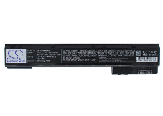 Replacement Battery for HP  ZBook 15 – Notebook, Laptop – 4400mAh / 63.36Wh / 14.4V