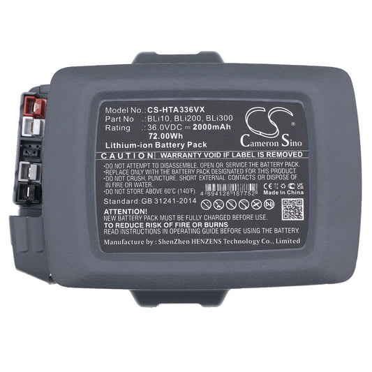 Replacement Battery for Husqvarna 110iL 115iHD45, 115iHD55, – 2000mAh / 72.00Wh