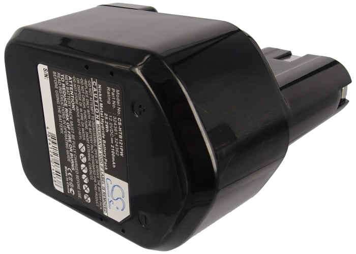 Replacement Battery for Hitachi  C 5D – Power Tools – 2100mAh / 25.20Wh / 12.0V