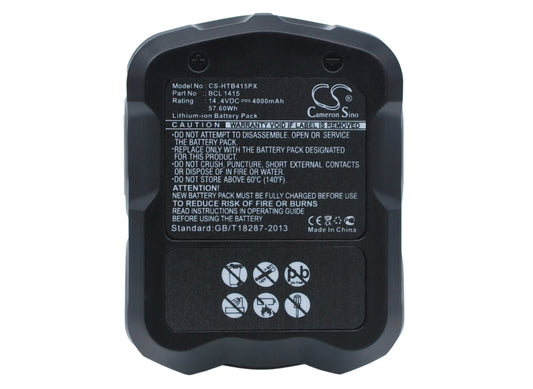 Replacement Battery for Hitachi  C-2 – Power Tools – 4000mAh / 57.60Wh / 14.4V