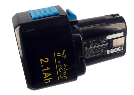 Replacement Battery for Hitachi  D 10dB – Power Tools – 2100mAh / 15.12Wh / 7.2V