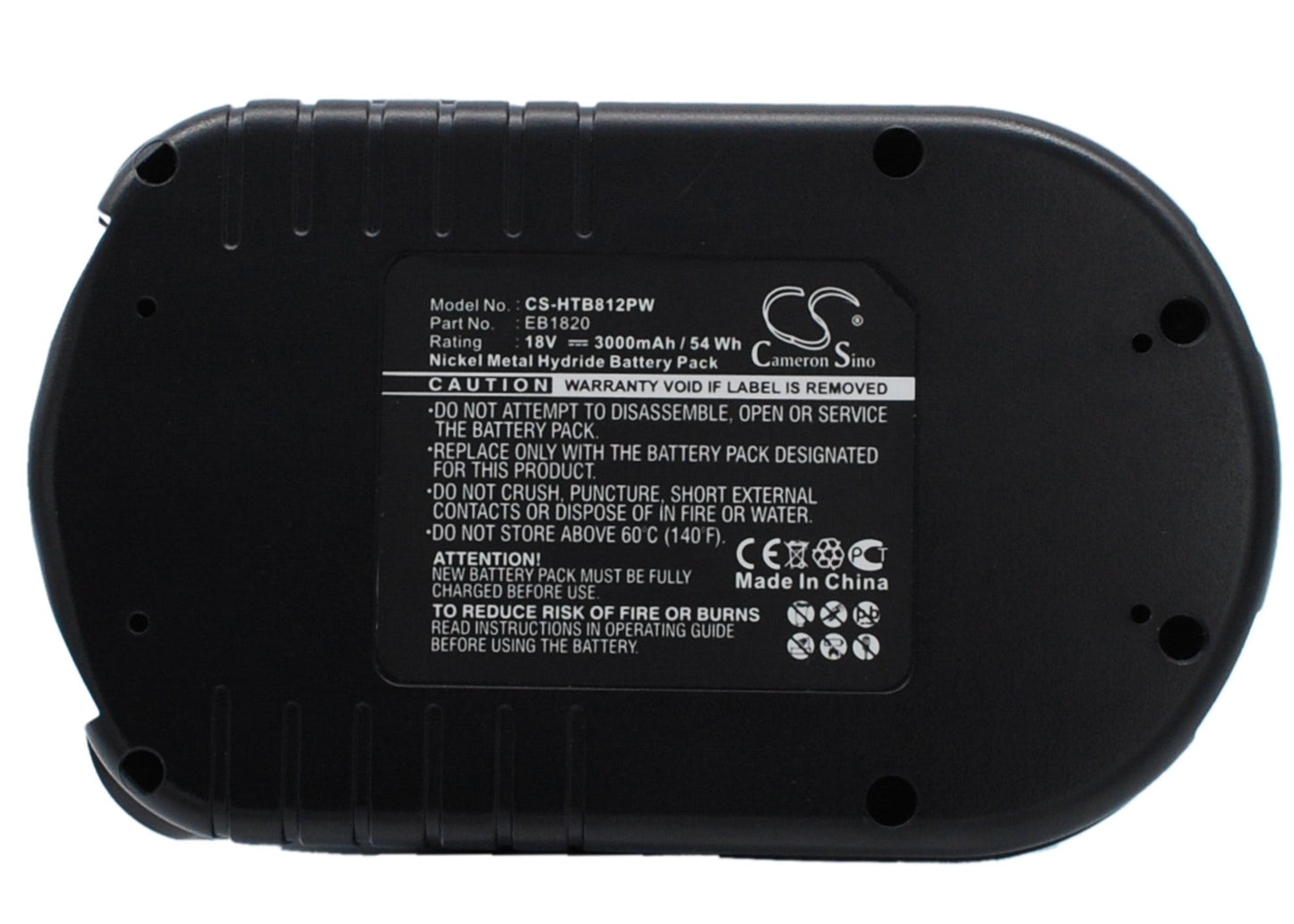 Replacement Battery for Hitachi  C 18DL – Power Tools – 3000mAh / 18.0V