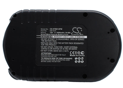 Replacement Battery for Hitachi  C 18DL – Power Tools – 3000mAh / 18.0V