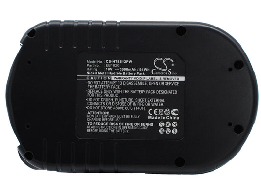 Replacement Battery for Hitachi  C 18DL – Power Tools – 3000mAh / 18.0V