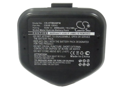 Replacement Battery for Hitachi  CK 12D – Power Tools – 2000mAh / 9.6V