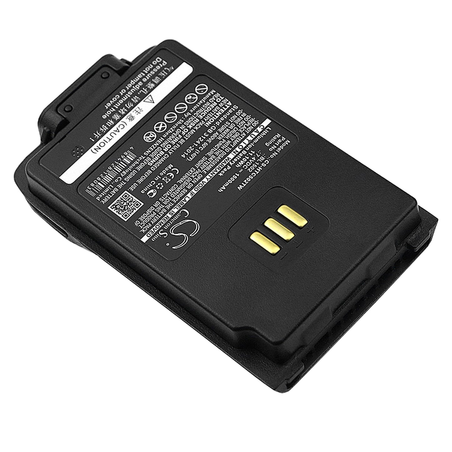 Replacement Battery for HYT  PD500 – Two-Way Radio – 1500mAh / 11.1Wh / 7.4V