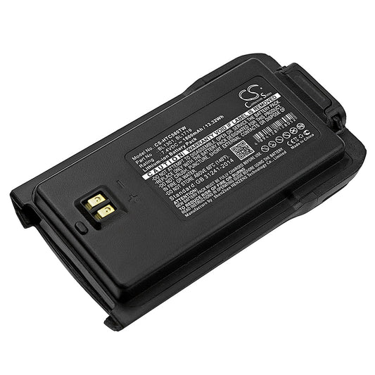 Replacement Battery for HYT  TC-446S – Two-Way Radio – 1800mAh / 13.32Wh / 7.4V
