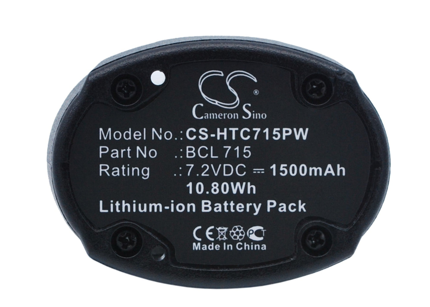 Replacement Battery for Hitachi  WH7DL – Power Tools – 1500mAh / 10.80Wh / 7.2V