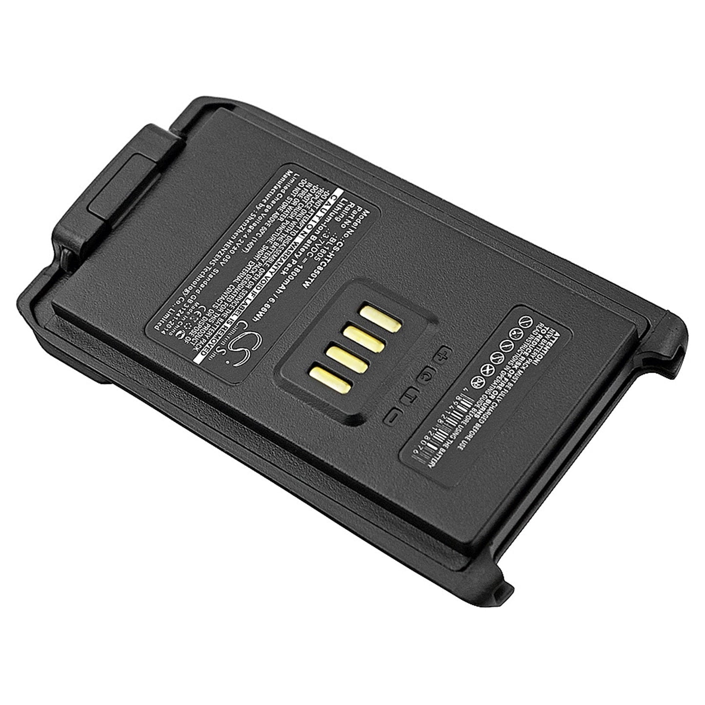 Replacement Battery for HYT  PT850 – Two-Way Radio – 1800mAh / 6.66Wh / 3.7V
